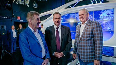 Открытие нового цифрового аппаратно-студийного комплекса ГТРК «Оренбург»